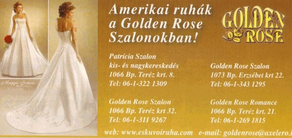 Golden Rose Ruha Szalon